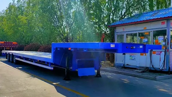 Жеңіл биік-төмен палуба жартылай тіркеме тиімді логистикаға әкеледі