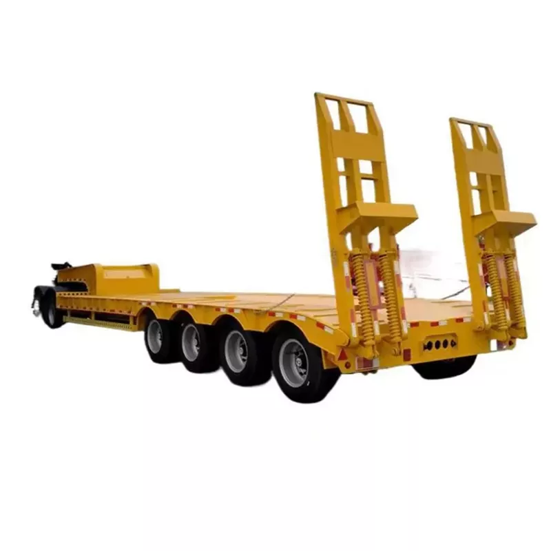 4 осьті Lowboy жартылай тіркеме